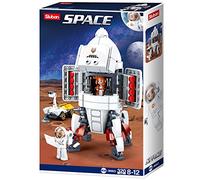 Sluban- Space-Modulo di atterraggio Saturn, 320 Pezzi, Multicolore, M38-B0923