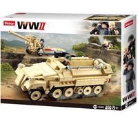 SLUBAN trattore semicingolato tedesco half-track - set di costruzione della Seconda guerra mondiale