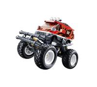 Sluban- Veicolo Fuoristrada, Bigfoot Vai, Rosso, Colore, M38-B1159
