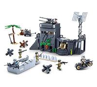 Blocco Costruzioni Sluban Esercito WWII - Bunker nelle Dune