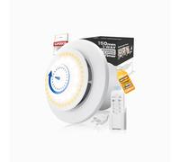 SLUELI Ventilatore estrattore d'aria 150 mm Timer P208E-Z3