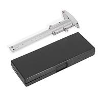 Sluffs 0-100mm Calibro a Corsoio in Metallo Per La Lavorazione di Gioielli Accessorio Per Strumenti di Misurazione Calibro a Corsoio Retrò in Lega di Rame Mini Calibro Tascabile Scorrevole in Ottone