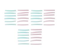 Sluffs 18 Pairs Eyelash Perm Silicone Pad S M L Lash Perm Rod Lift Auxiliary Tool for Home Salon Use,Lift Rods Makeup Beauty Tool Accessories