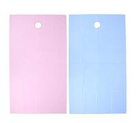 Sluffs 2pcs Beauty Salon Bed Sheet SPA Massage Treatment Table Cover Soft Skin-Friendly for Beauty Salon Massage Clubs 200x115cm (Pink+Blue)