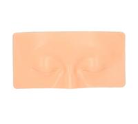 Sluffs 3D Eye Makeup Face Practice Board, Silicone Practice Board Silicone PVC Easy Cleaning 3D Eye Makeup Practice Board For Exercising