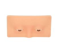 Sluffs 3D Realistic Silicone Eye Make Up Practice Board 3D Makeup Practice Face Professional Silicone Face Eye Makeup Practice Board for Beginners and Makeup Artist