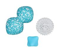 Sluffs 3pcs Massage Ball Set Myofascial Trigger Point Release Deep Tissue Massage Ball for Plantar Fasciitis， Muscle Pain & Yoga/Exercise
