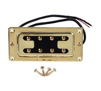 Sluffs 4 -stringe pillola di basso con vite per accessori per chitarra elettrica dorata