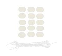Sluffs Eyebrow Ruler Sticker,Replacement Thread Sponge Pad Measure Tool Accessory for Microblading Line Marker Ruler