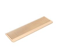 Sluffs Hair Comb Mini Wide Teeth Styling Zinc Alloy Portable Beard Comb for Home Salon Golden Golden Comb Zinc Alloy.