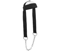 Sluffs Heads Neck Trainer Shoulders Bear Load Strength Training Harness Attachment Weight Lifting Heavy Duty Steel Chain - Neck Exerciser, Trainer & Strengthener to Support Injury