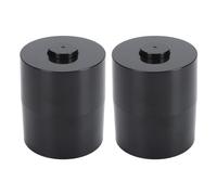 Sluffs Nail glue storage jar, easy to organize, portable, leak proof, vacuum sealed, eyelash extension jar, black, beauty salon, home DIY