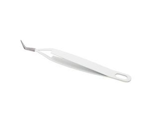 Sluffs Straight Eyelash Applicator, Pink Lash Tweezers for Extensions, Stainless Steel with Precision Tips Straight and Curved Tip Tweezers for for Craft, Makeup Tools.