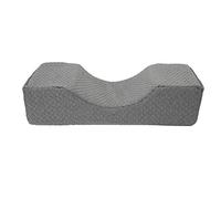 Sluffs U Shape Eyelash Extension Neck Pillow, Comfortable Memory Foam Cervical Pillows Support for Lash Extension Grafting Up, Two Pockets for Tools On The Sides of Pillow