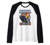 Slugterra STC3002 - Prodotto con Licenza Ufficiale Trixie Maglia con Maniche Raglan