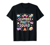 Slumber Party Squad Sleepover Divertimento Maglietta