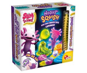 Slumi science night squish - squishy luminosi fai-da-te: crea e illumina le tue creature nel buio!