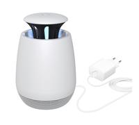 Velamp SLURP Zanzariera Elettrica ad Aspirazione - 5W, LED UV e Ventola | Senza Sostanze Chimiche, Silenziosa, Facile da Pulire | Ideale per Interni - Copertura 15m²