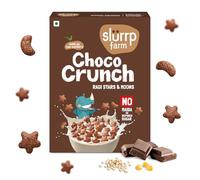 Slurrp Farm Choco Crunch Chocolate Cereali | Senza Maida, senza zucchero raffinato, senza aggiunta di colori, stelle e lune, colazione sana per bambini, 400 g