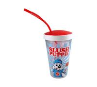 Slush Puppie Slushie Cup con Bendy Straw 500ml ECO Friendly