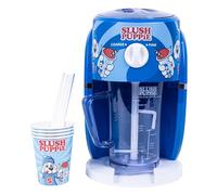 Slush Puppie Snow Cone Machine. Rasoio per ghiaccio Slushy Maker Produce fino a 1 litro di delizioso cucciolo di melma in pochi minuti. Prodotto con licenza ufficiale Slush Puppie da Fizz Creations.