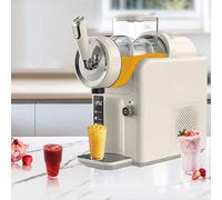Slushy Machine Home,No Ice Slushie Machine,Sand Ice Maker,Slushie Ice Cream Maker,Summer Parties Frappe Maker,Tecnologia Quickfreeze 20 Minuti,Per Slush,Cocktail,Frappé,Milkshake,Vino,Off-White