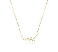 SLUYNZ Collana girocollo in argento Sterling 925 per donne, adolescenti, ragazze, con ciondolo con parole per lei compleanno anniversario, Small, Argento sterling, Nessuna pietra preziosa