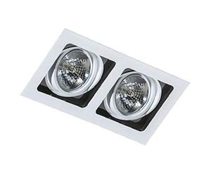 SLV Downlight 2 X 50 W AR111 SISTO AZ1447 Azzardo