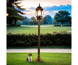 SLV ESTERNO BREST IN ANTICATO E27 fino a 60 W 230 V IP23 Lampada da terra per esterni