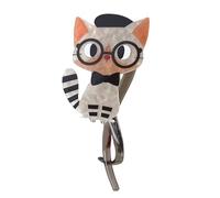 SLXLYH 1 fermaglio per capelli a forma di gatto, in acrilico, dal design pratico, alla moda, per donne e ragazze, per uso quotidiano e feste (occhiali grigi)