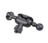 SLXLYH 17mm Sfera Montaggio Verticale Conversione 1/4 "Filettatura Testa Adattatori Per Supporto Del Telefono Generale Staffe Della Macchina Fotografica Adattatori Testa Regolabile Per Action Camera