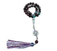 SLXLYH Braccialetto con perline per preghiera, braccialetto religioso, accessorio religioso, struttura in vetro, adatto per tutti i giorni, 36cm beads 10mm, Vetro