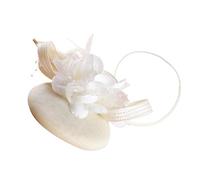 SLXLYH Cappello fascinator in lino anni '20 da donna, elegante design britannico, ideale per occasioni a tema travestimento (come mostrato)