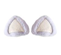 SLXLYH Cerchietti per capelli con orecchie di peluche in stile cartone animato, accessorio regolabile per capelli per donne e adolescenti (orecchie di gatto viola)