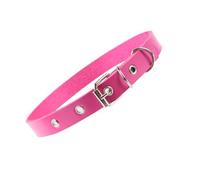 SLXLYH Collana da discoteca, per cosplay, gotico, punk, rock, girocollo, regolabile, in pelle PU, per giovani alla moda, 43cm, width 1.5cm, Pelle