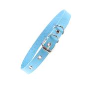 SLXLYH Collana da discoteca, per cosplay, gotico, punk, rock, girocollo, regolabile, in pelle PU, per giovani alla moda, 43cm, width 1.5cm, Pelle