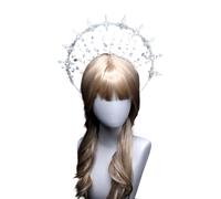 SLXLYH Corone per capelli, kit per la realizzazione di costumi da Madre Dio, fascia per capelli da donna, diademi femminili (Ts86C3)