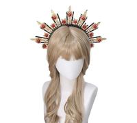 SLXLYH Corone per capelli, kit per la realizzazione di costumi da Madre Dio, fascia per capelli da donna, diademi femminili (Ts85A3)