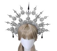 SLXLYH Corone per capelli, kit per la realizzazione di costumi da Madre Dio, fascia per capelli da donna, diademi femminili (Ts84B4)
