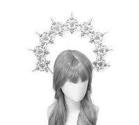 SLXLYH Corone per capelli, kit per la realizzazione di costumi da Madre Dio, fascia per capelli da donna, diademi femminili (Ts90B1)