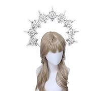 SLXLYH Corone per capelli, kit per la realizzazione di costumi da Madre Dio, fascia per capelli da donna, diademi femminili (Ts90B3)