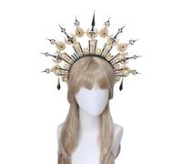 SLXLYH Corone per capelli, kit per la realizzazione di costumi da Madre Dio, fascia per capelli da donna, diademi femminili (Ts84A7)