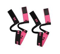 SLXLYH Fasce elastiche regolabili, 2 pezzi, multiuso, sicure per parrucche, colore nero, rosa, rosso, 3 cm