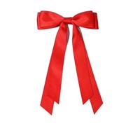 SLXLYH Fermaglio per capelli elegante e alla moda, piatto, per Natale, elegante, per mazzi (fermaglio rosso)