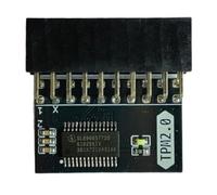 SLXLYH Modulo di sicurezza TPM 2.0 DDR4/DDR3 compatibile per la riparazione della scheda madre e la crittografia dei dati, modulo di ricambio con avvio sicuro per schede madri e dispositivi PC