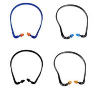 SLXLYH Tappi per le orecchie con cinturino regolabile per ridurre il rumore, per dormire, lavoro, studio, comodi tappi per le orecchie, 4 pezzi