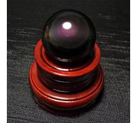 SLXWSXZE Cristallo di Pietra Reiki di Ossidiana Naturale dell'occhio di Arcobaleno for la Decorazione del Regalo. Cristallo Naturale Cristalli Reiki (Size : 4-4.5cm)