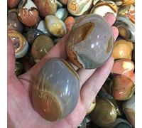 SLXWSXZE Cristallo Pietre Naturali Sfera Ocean Jasper Rotondo Campione Agata Cristallo Quarzo Decorazioni for la casa Reiki NaturalReiki Decorazione Cristalli Reiki (Size : One Size)