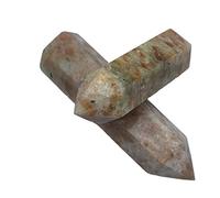 SLXWSXZE Decorazione della casa 1PC Pietra di Cristallo Naturale Pietra del Sole Fatto a Mano Punto Artigianato for la Decorazione Pietre Naturali Cristalli Reiki (Size : 9-10CM)