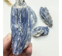 SLXWSXZE Home Decor, Naturale 1pc 100-250g Cristallo Blu Kyanite Pietra Grezza Gemma Campione Home Decore Pietre Regali, Cristallo Naturale Pietre Naturali Cristalli Reiki (Size : 150-200g)